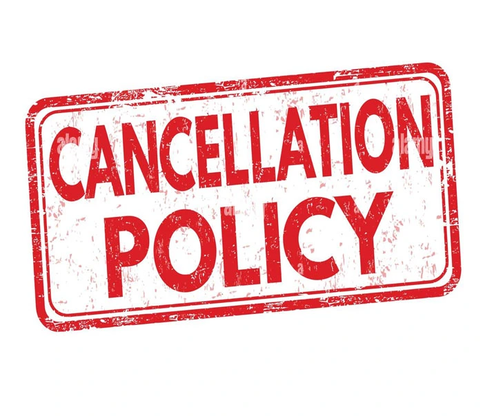 Cancellation Policy of Andaman World Travels