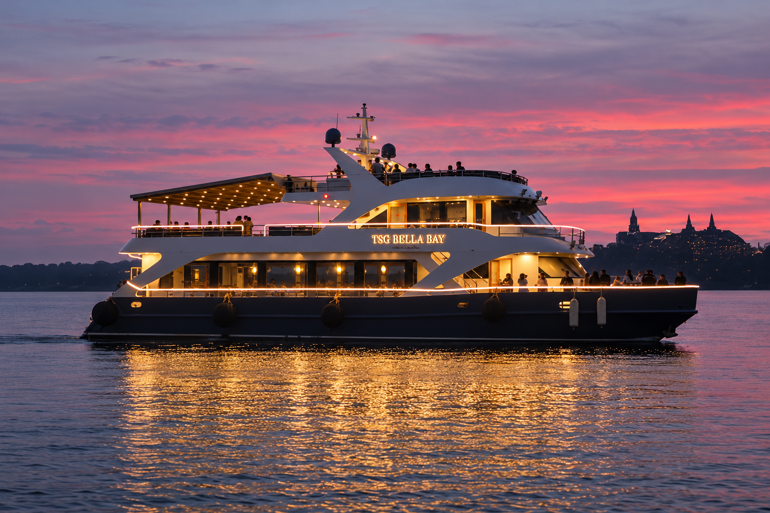TSG Bella Bay at dusk