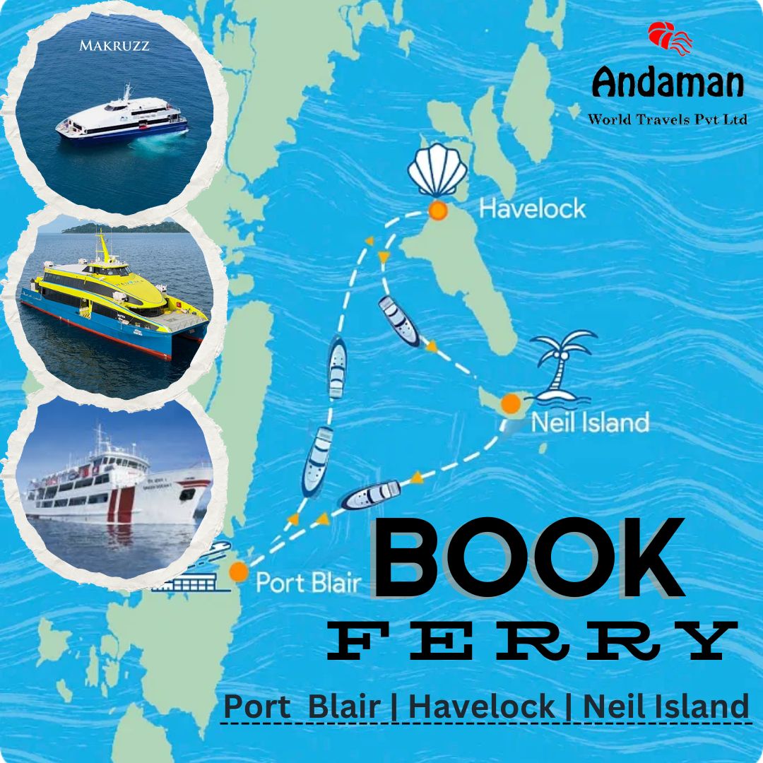 Passenger ferry used for travel between Port Blair and Havelock Island in the Andaman Islands