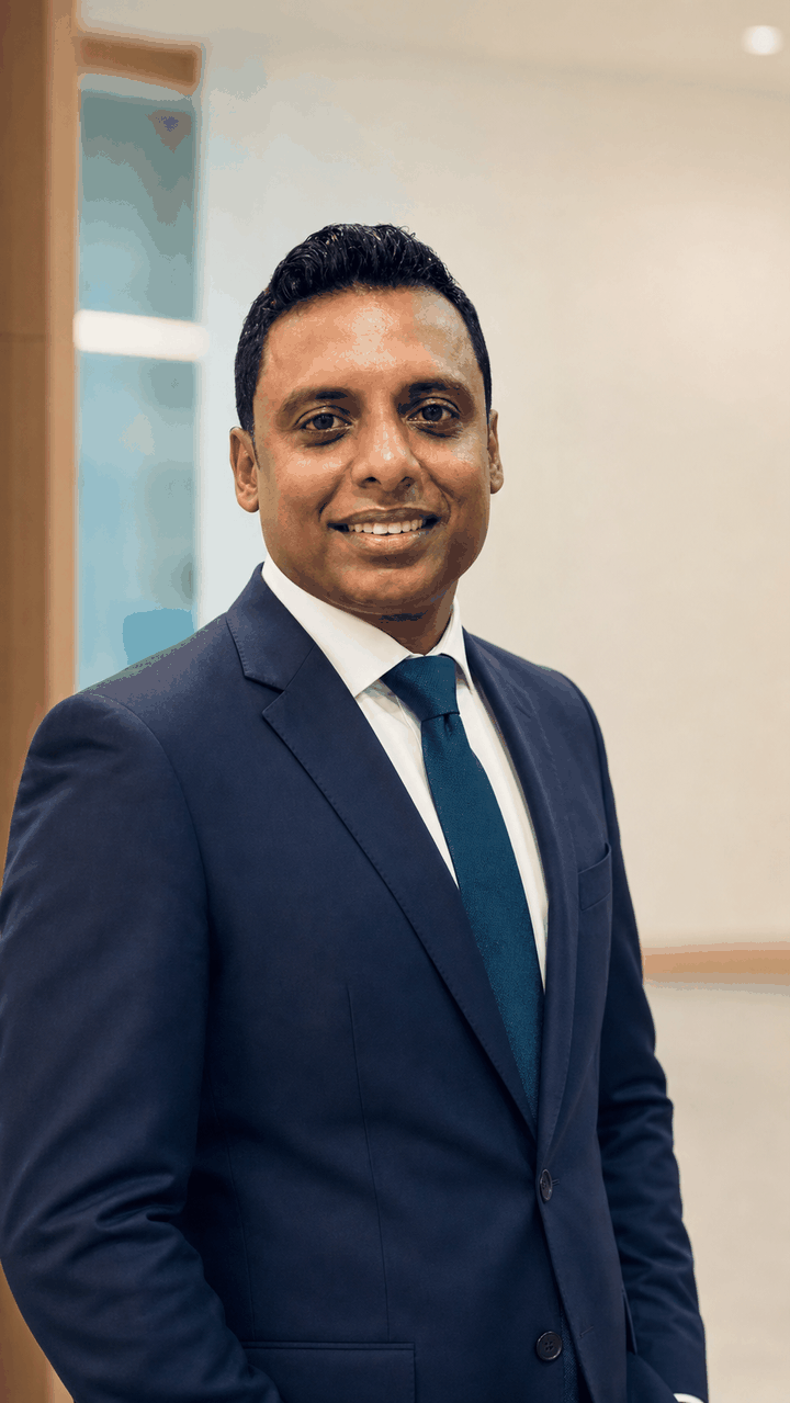 Professional portrait of Vivek Singh, Head of Sales, Operations & Logistics