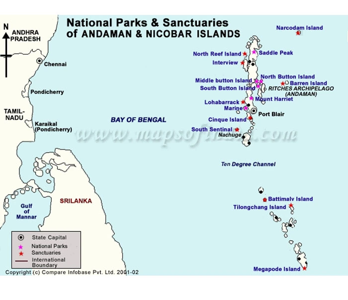 Wildlife Sanctuaries and National Parks in Andaman Islands