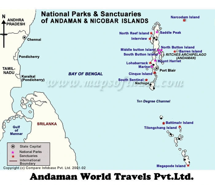 Wildlife Sanctuaries and National Parks in Andaman Islands