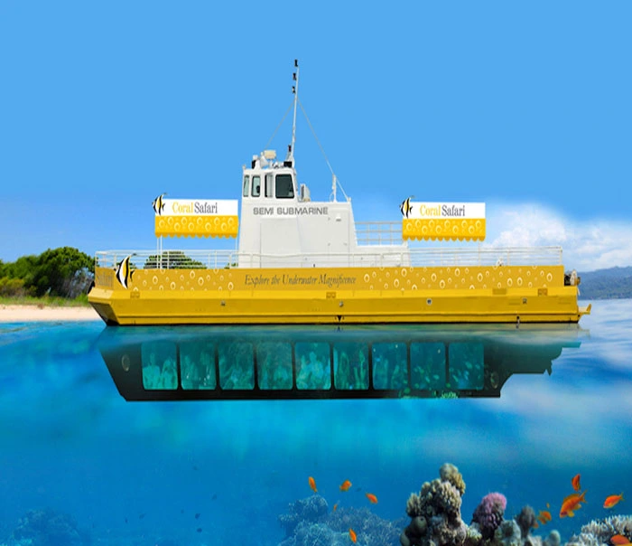 Exploring Andaman's Underwater World via Submarine Ride