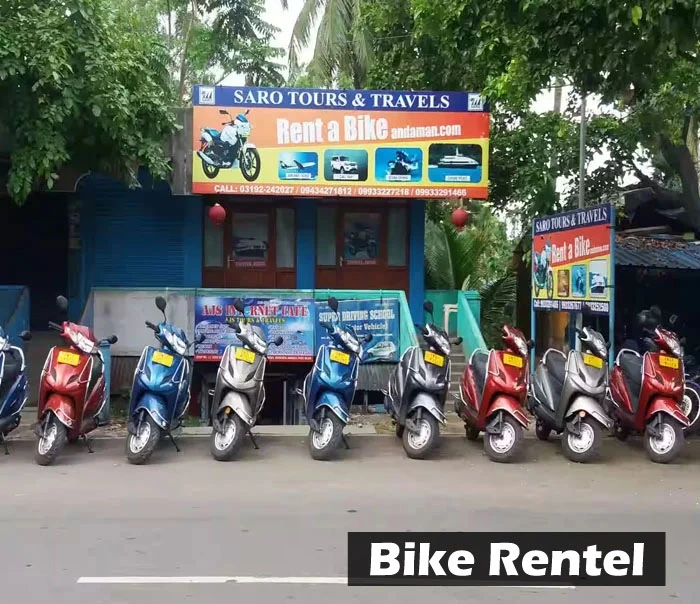 Two Wheeler bike rental Port Blair