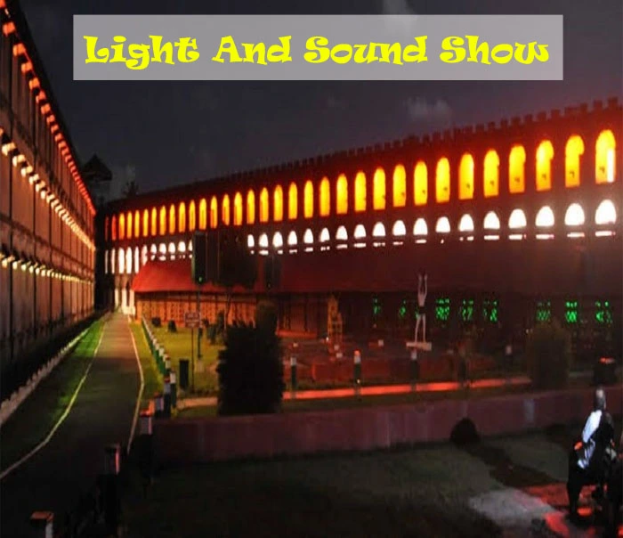 Light & Sound Show at Cellular Jail