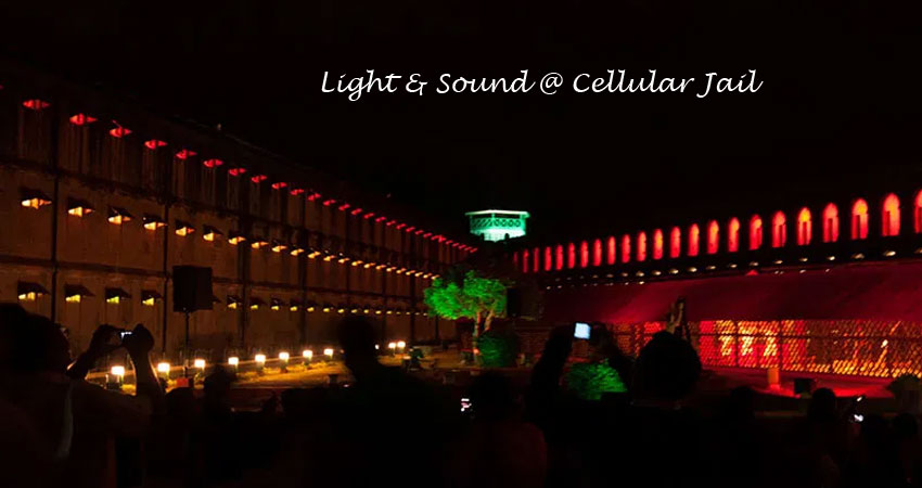 Ligt & Sound Show at Cellular Jail