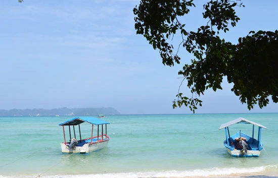 Red Skin in Andaman Islands